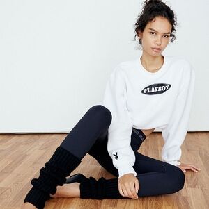 Playboy Cropped Sweater